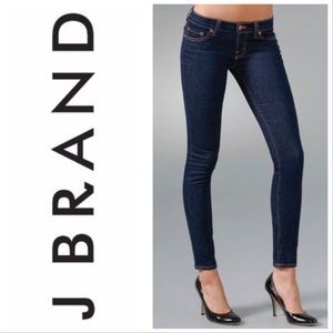 J Brand Skinny Leg Dark Wash Denim Size 24